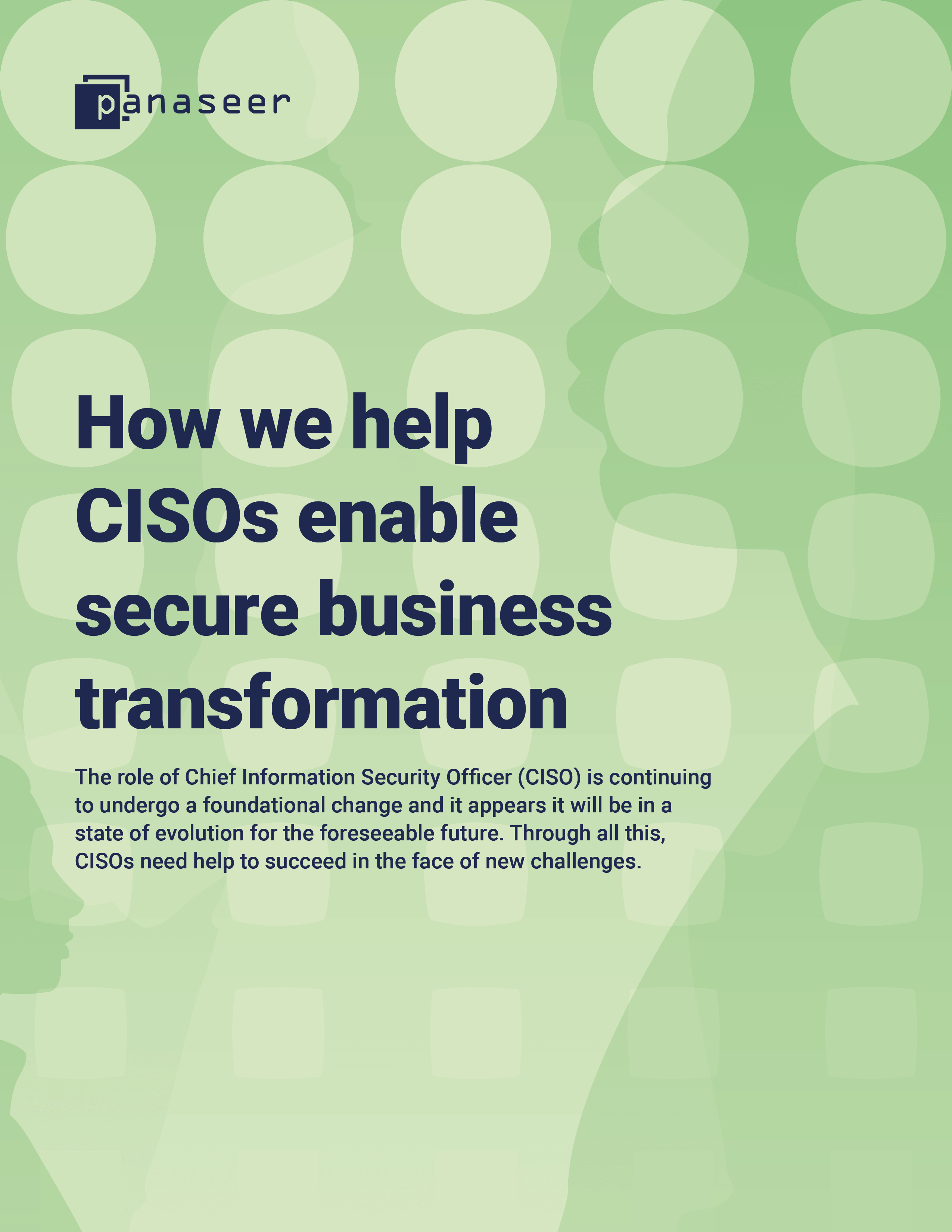 Cover of CISO whitepaper