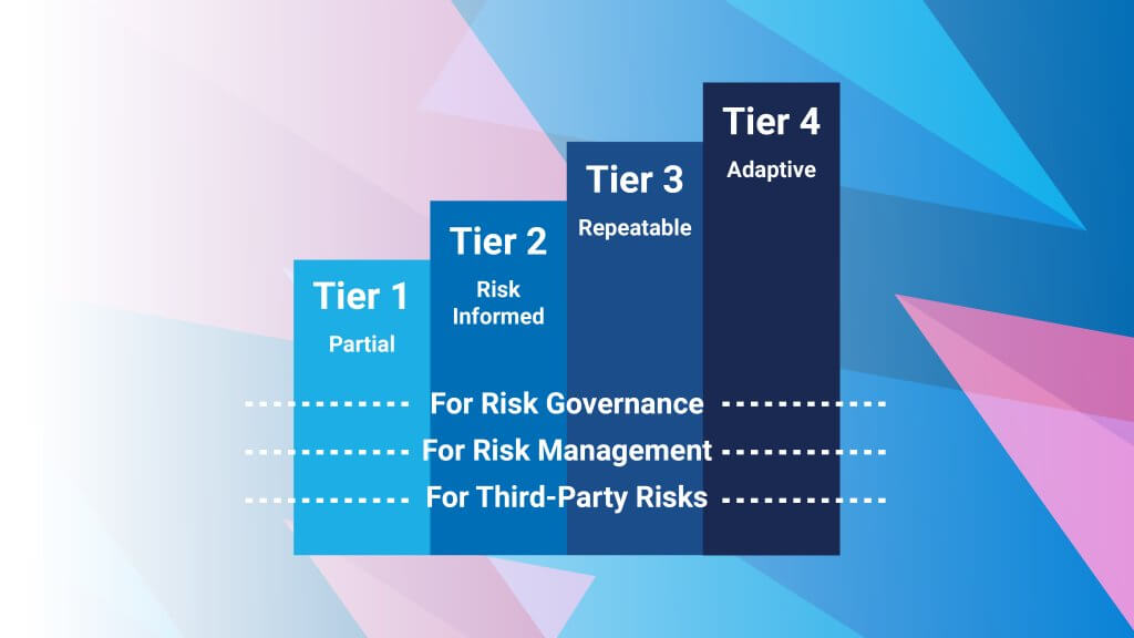 Chart showing the four Tiers of risk governance