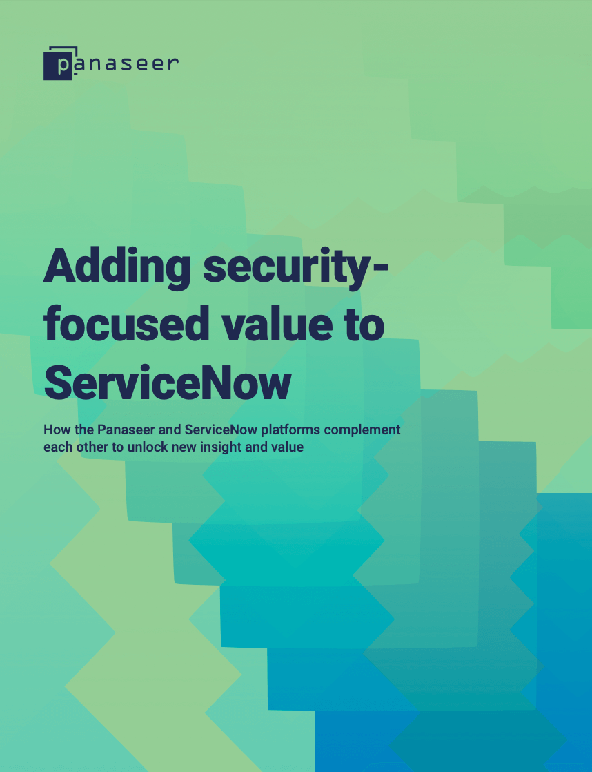 Front cover of ServiceNow whitepaper